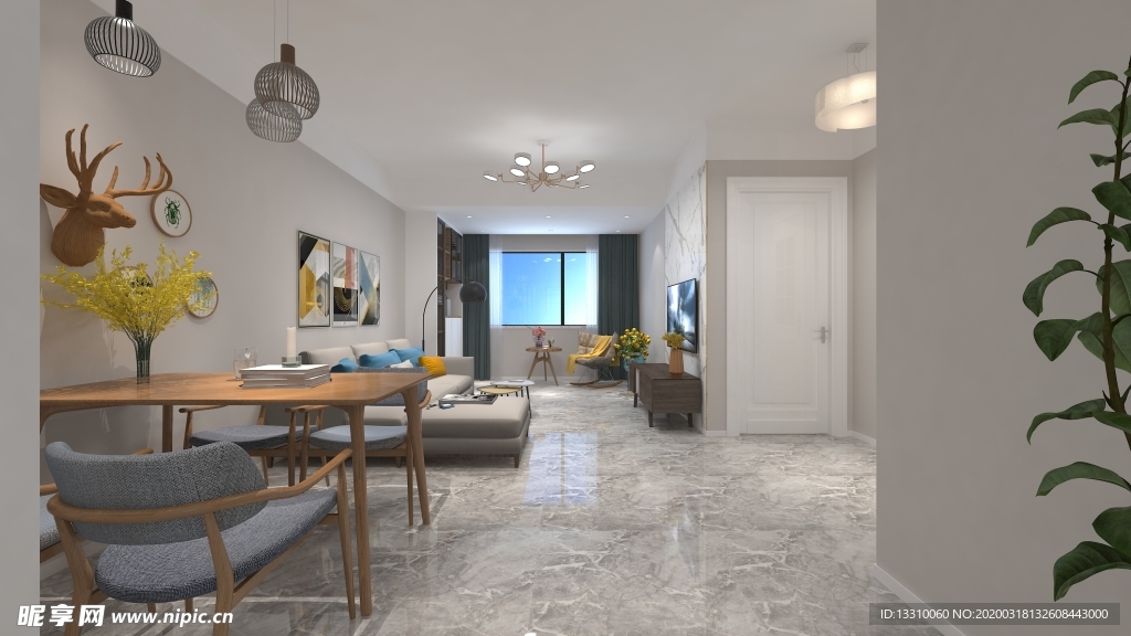 北欧家装效果图