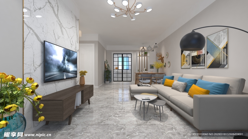 北欧家装效果图