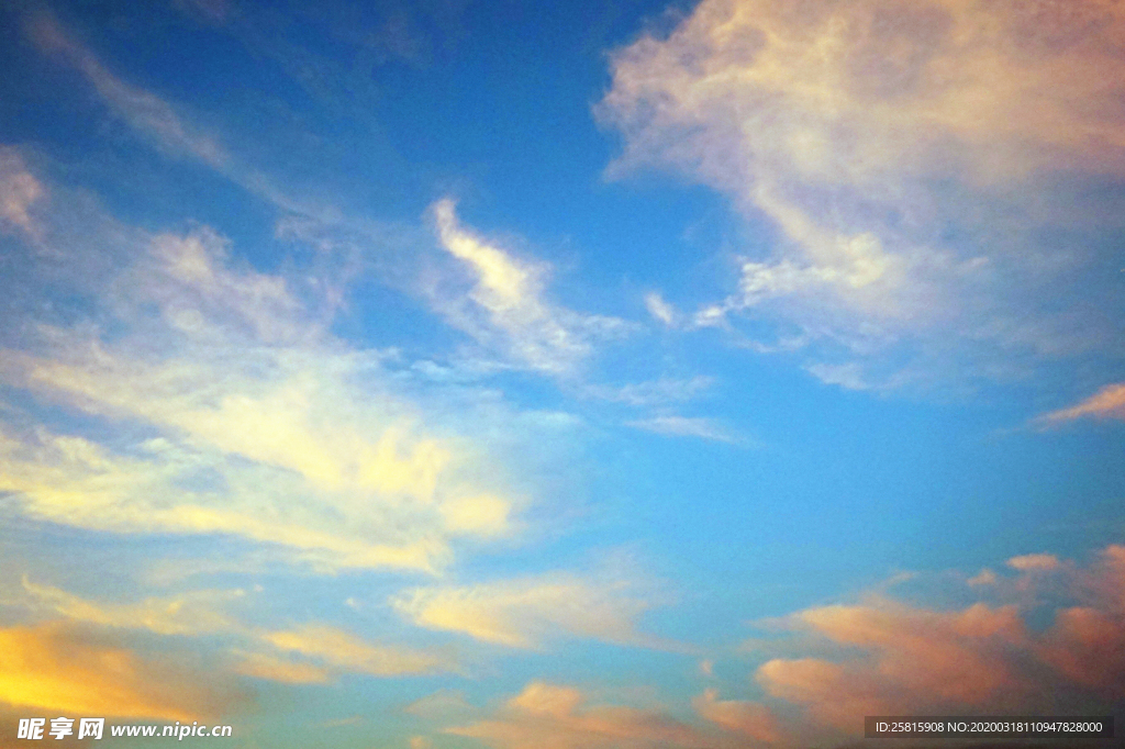 彩霞日出夕阳火烧云图片