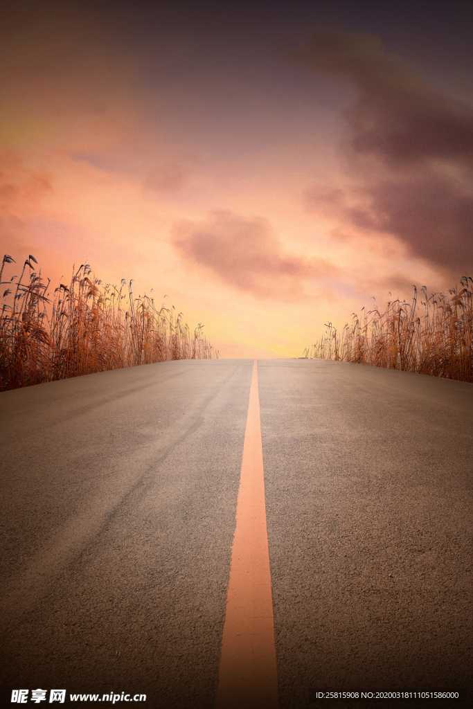 彩霞日出夕阳火烧云图片