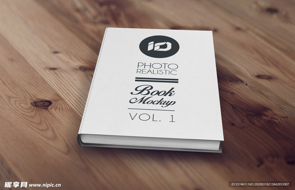 硬壳厚书籍样机