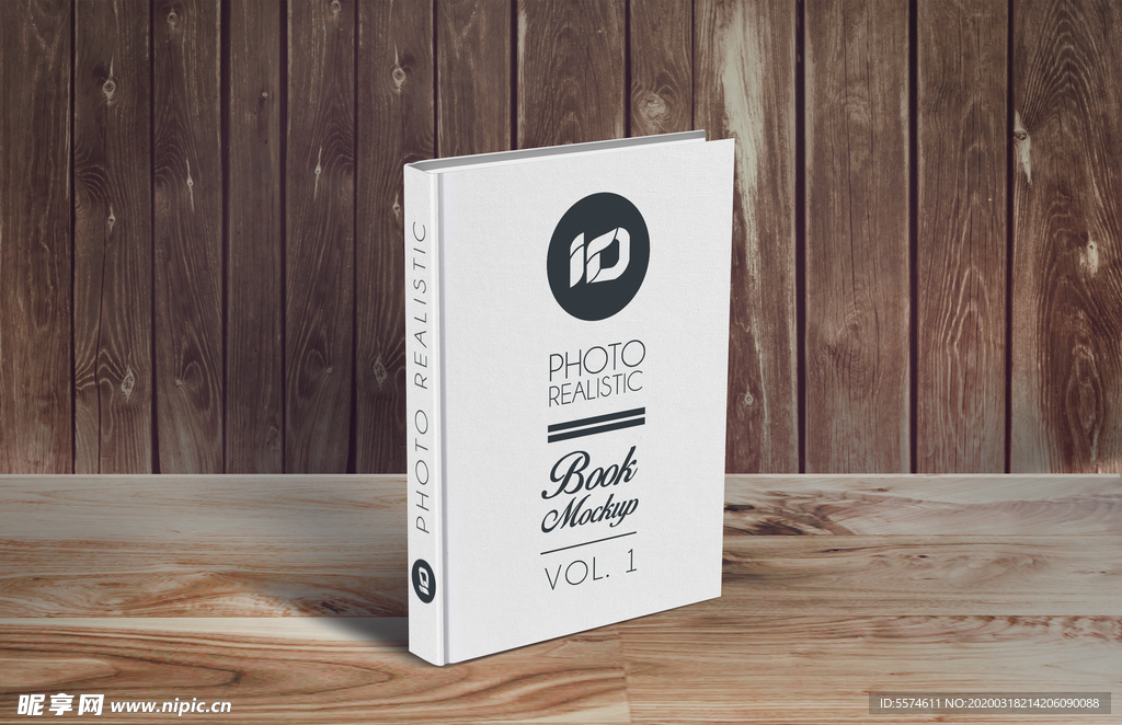 硬壳厚书籍样机