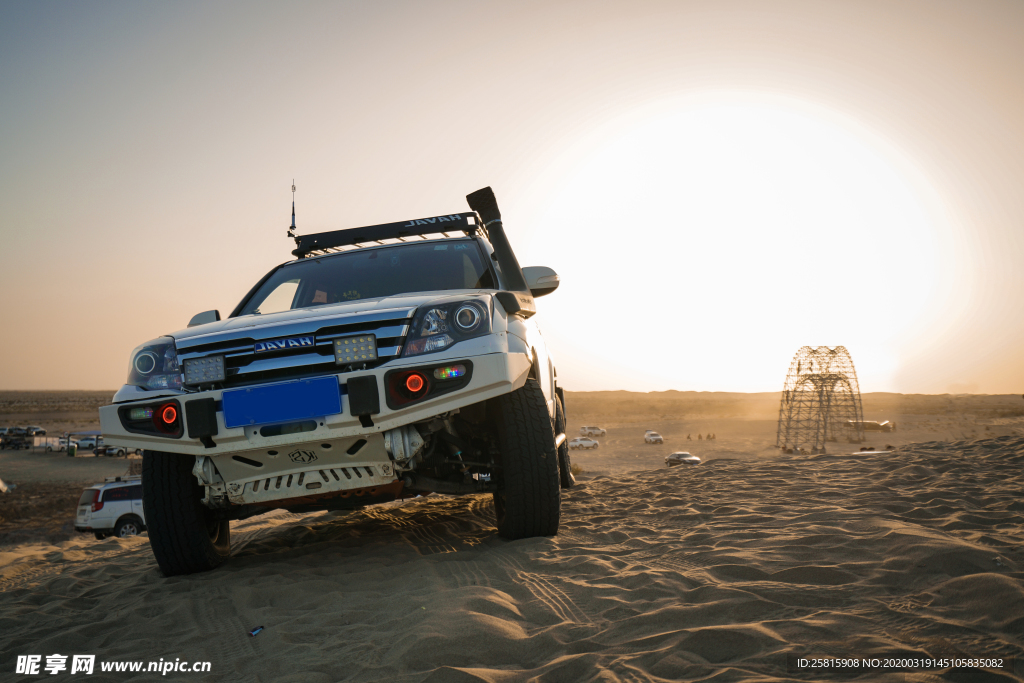 沙漠戈壁荒野遗迹图片