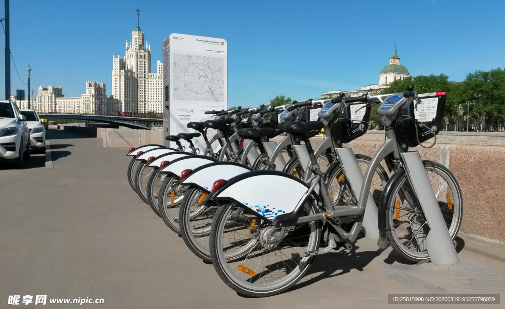 自行车共享单车车技图片