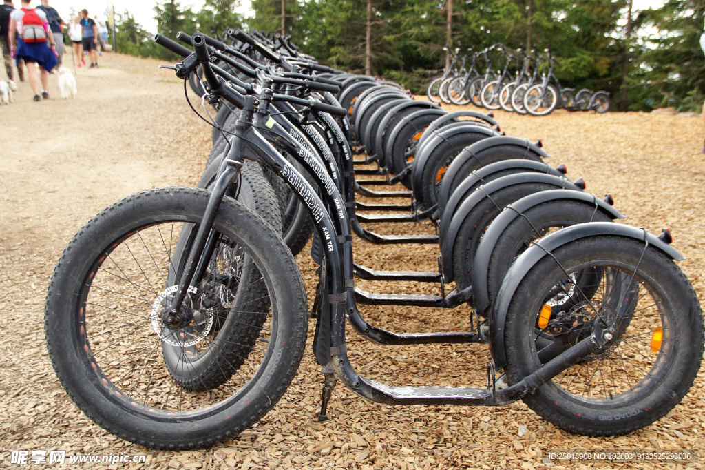 自行车共享单车车技图片