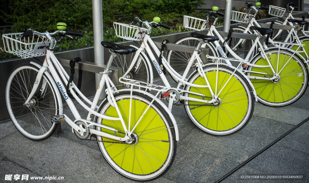 自行车共享单车车技图片