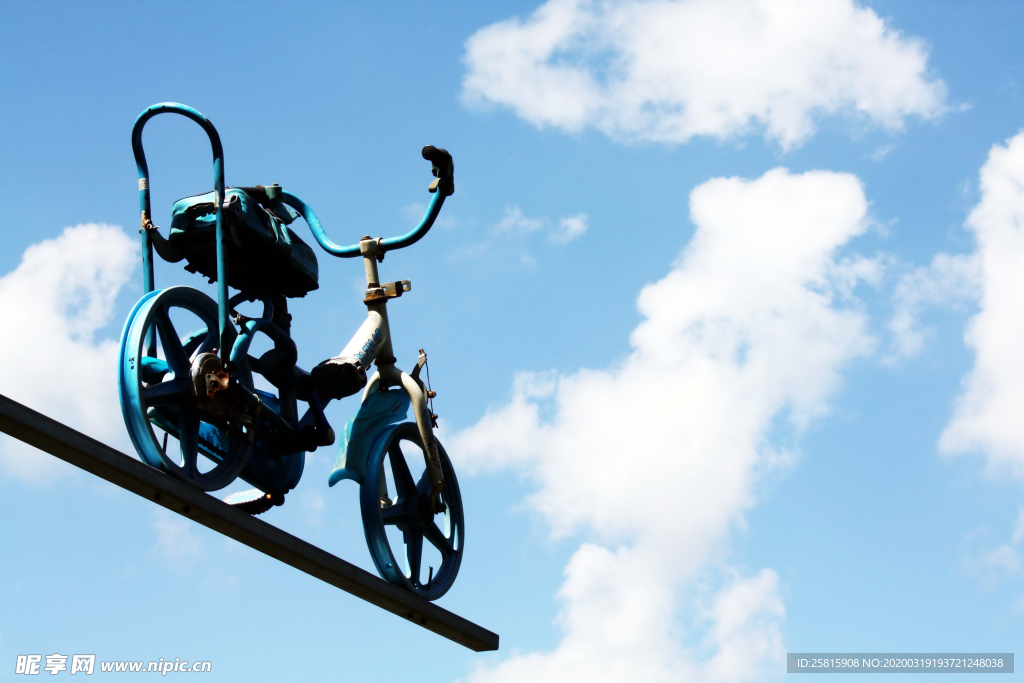 自行车共享单车车技图片