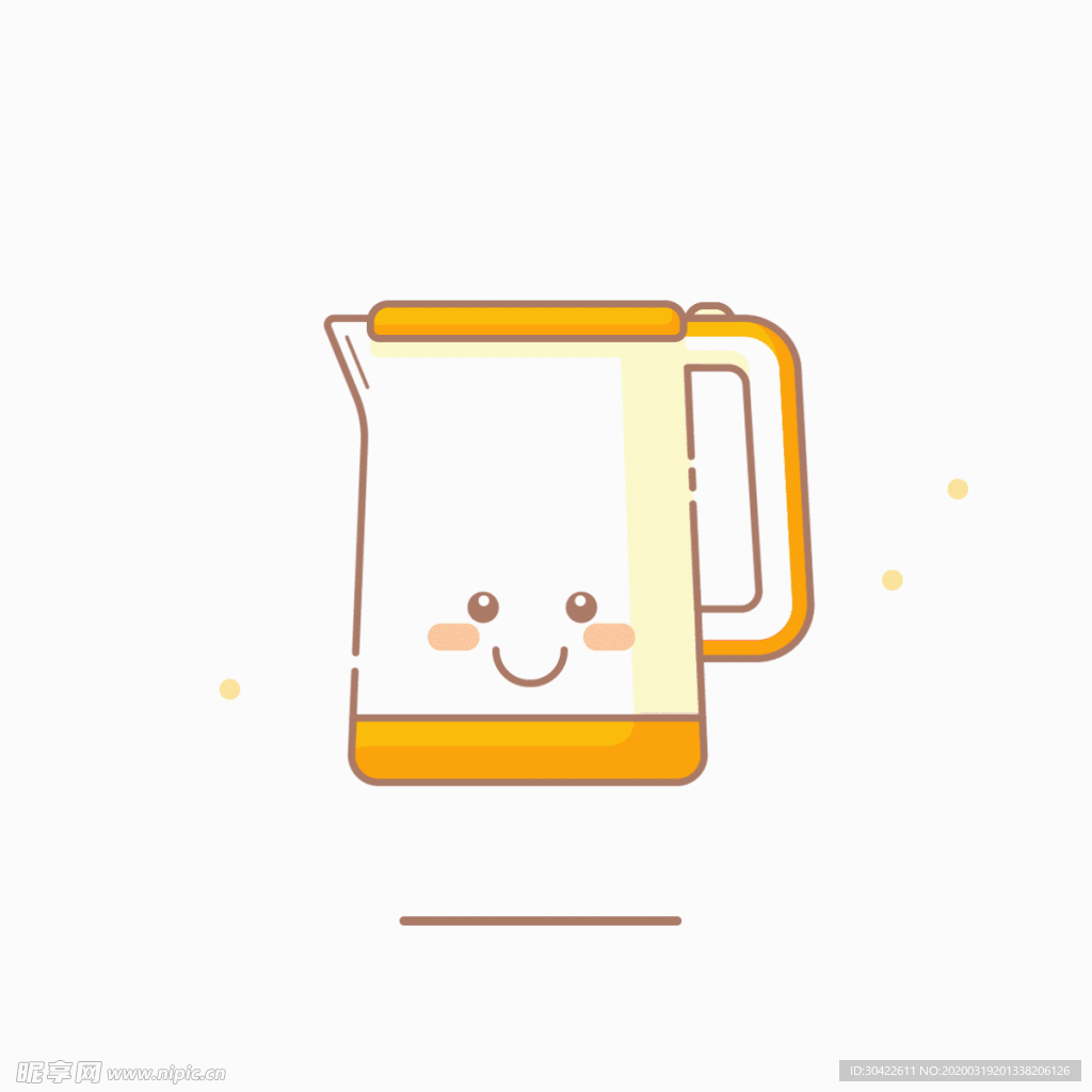 生活用品 可爱电热水壶 GIF