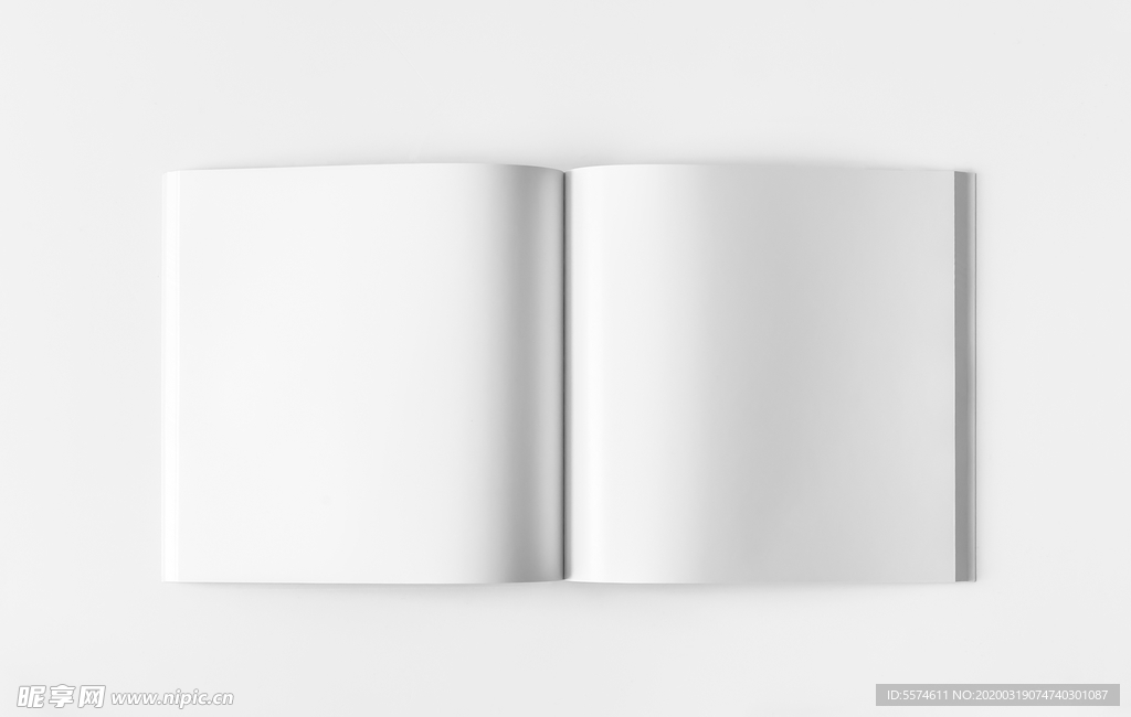 正方形画册样机