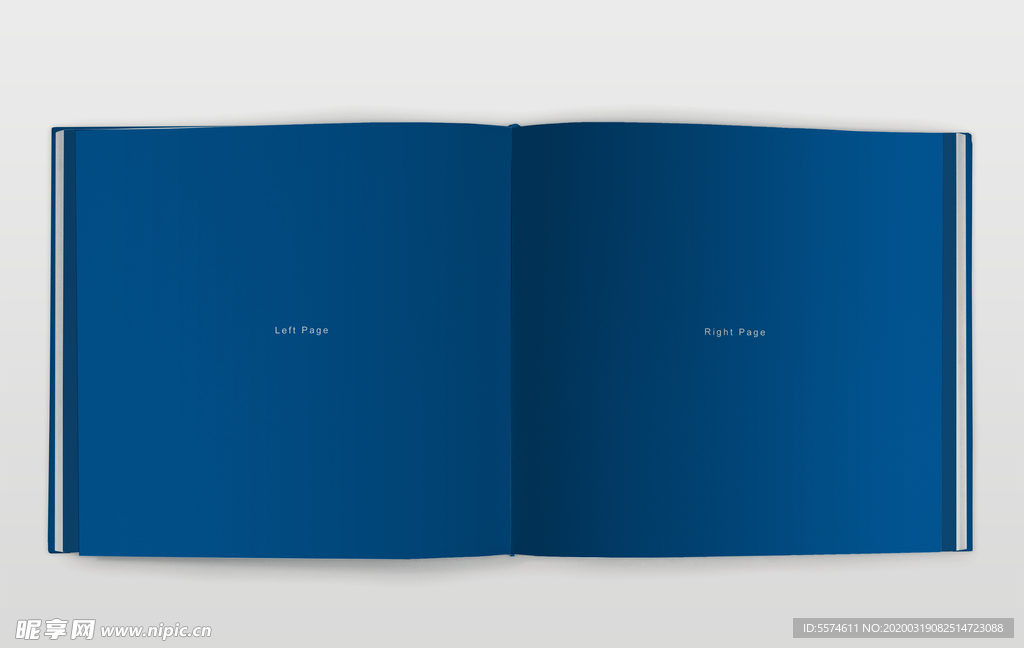 正方形画册样机