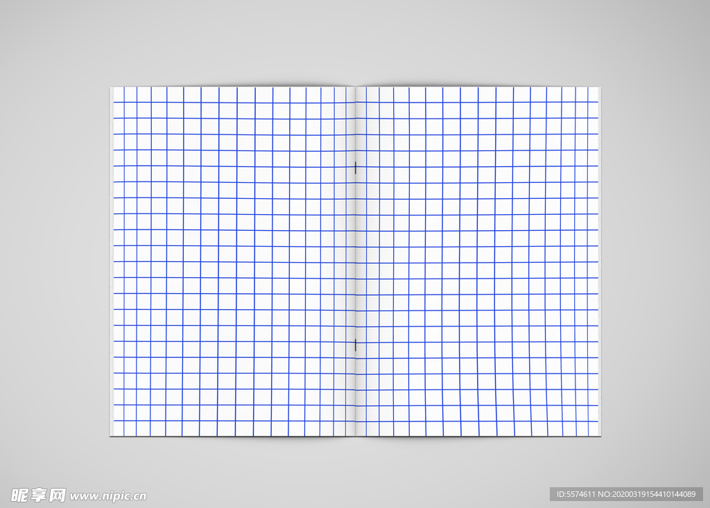 田字格笔记本样机