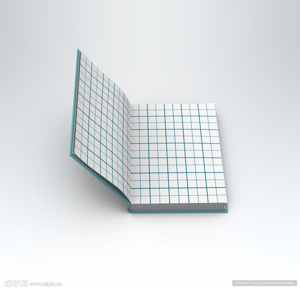 方格书本样机