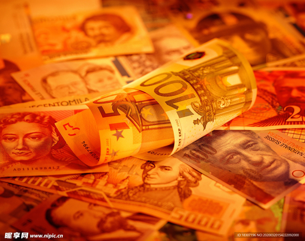 货币 钱  现金 金融 外币