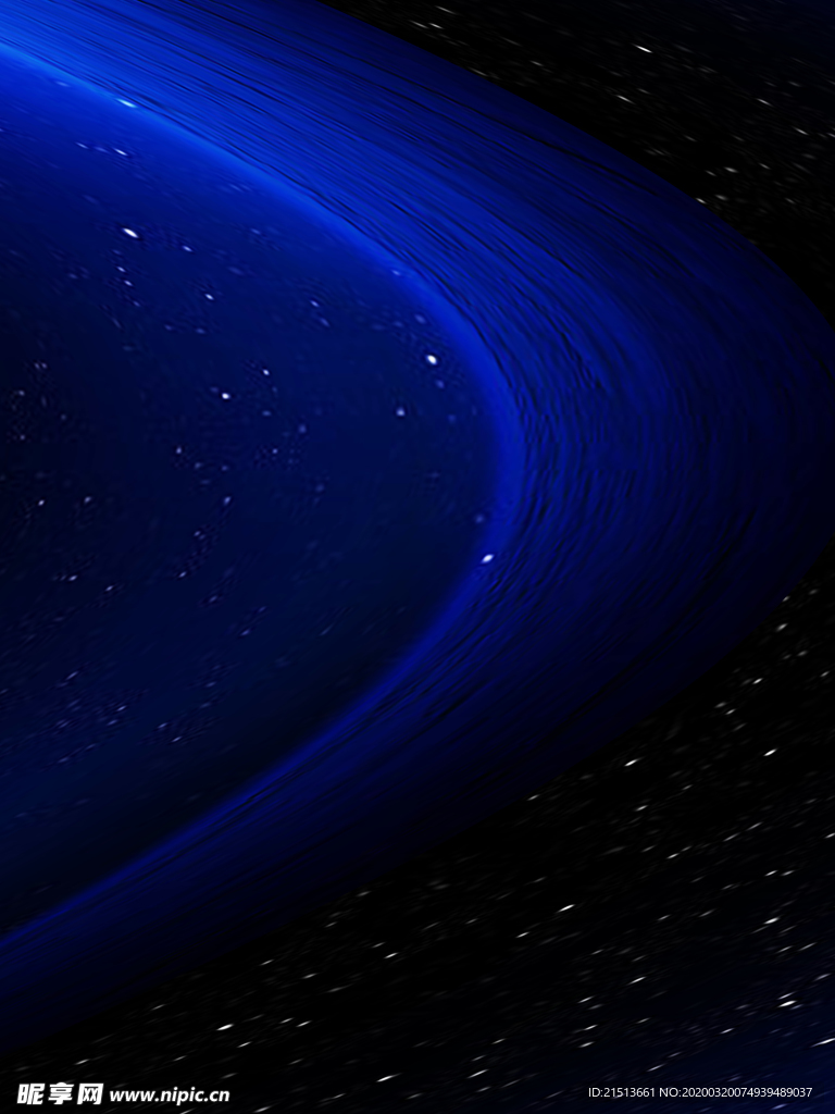 抽象蓝色星空背景