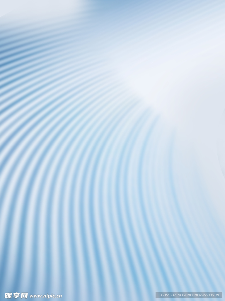 浅蓝色流畅线条背景