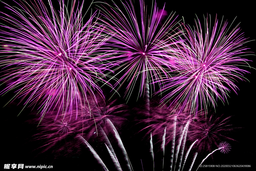 烟花爆竹背景图片