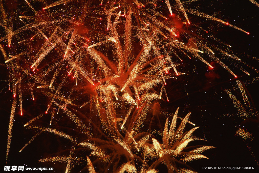 烟花爆竹背景图片