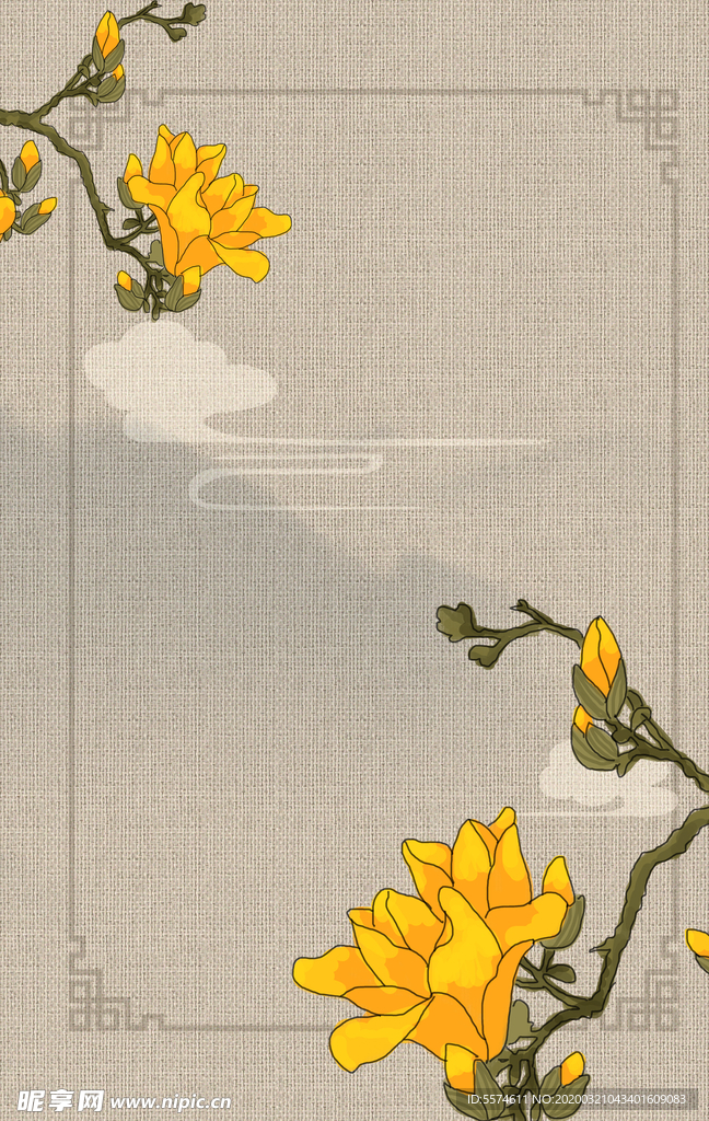 中国风海报背景