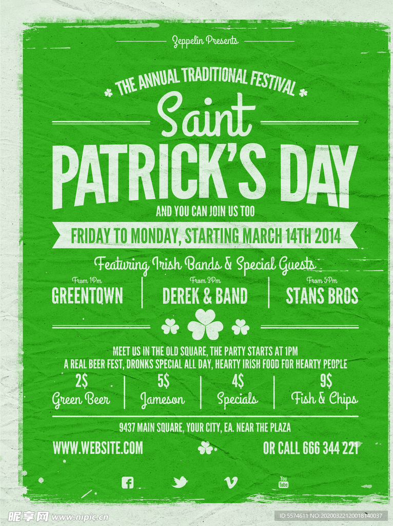 时尚创意英文海报