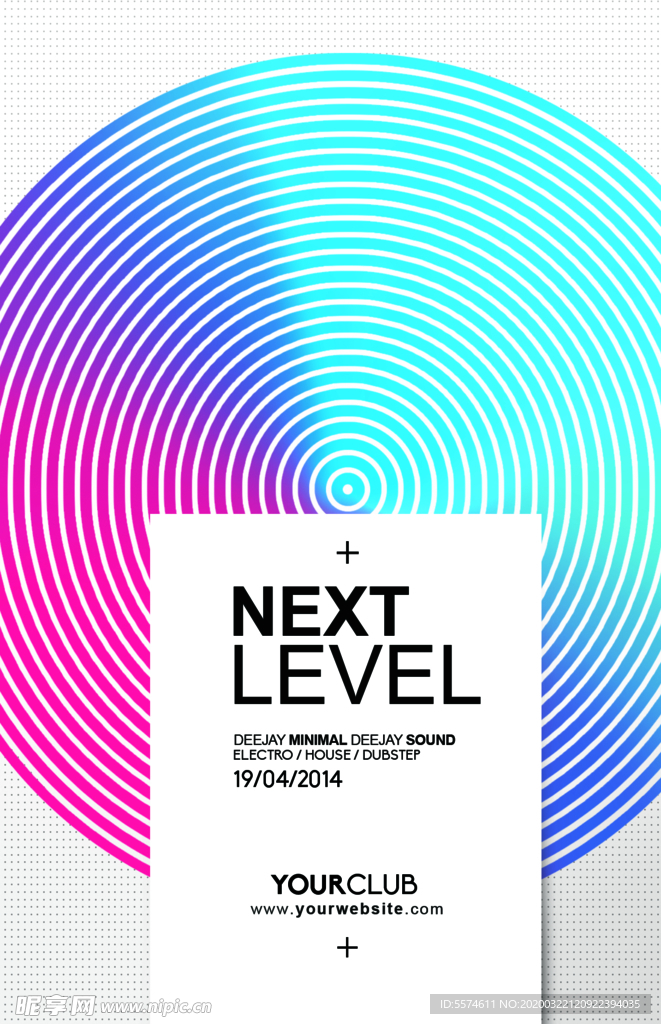 时尚创意英文海报