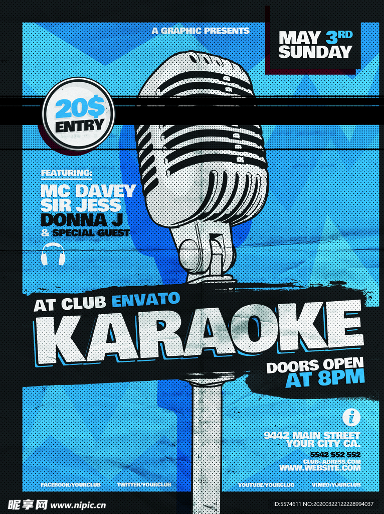 时尚创意英文海报