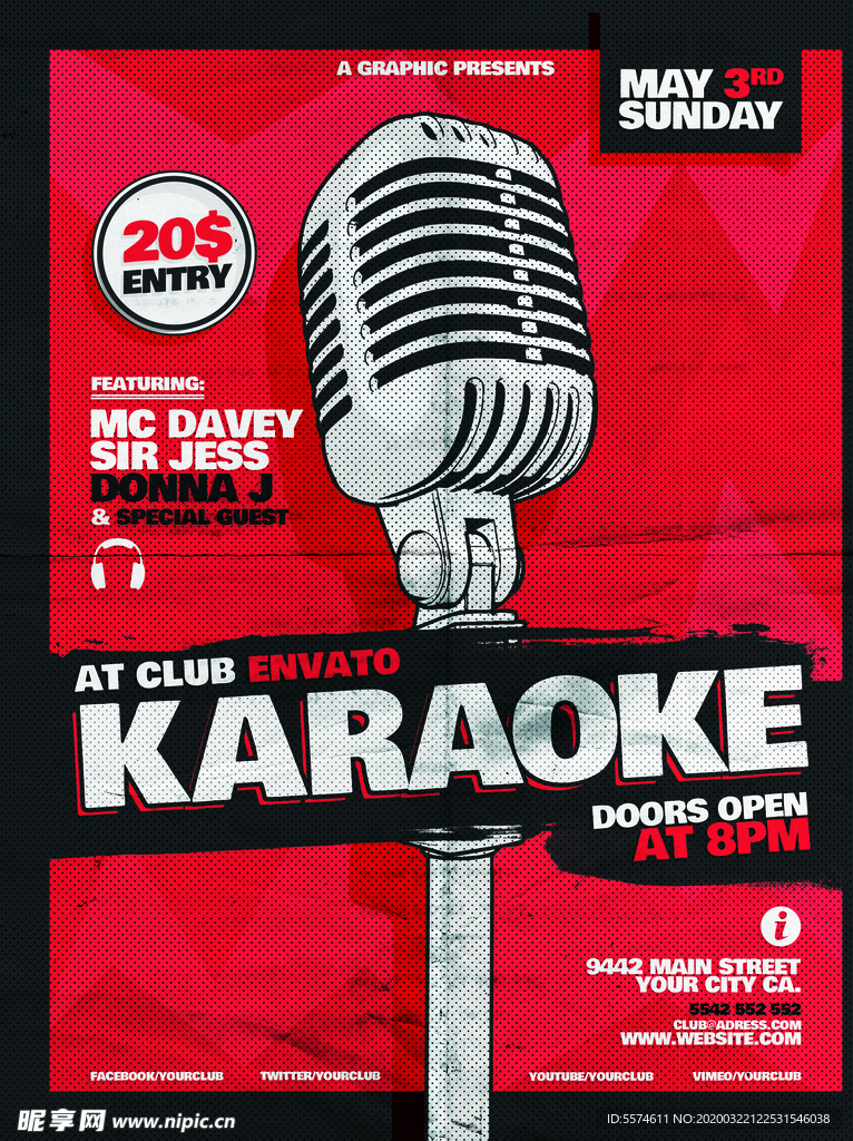 时尚创意英文海报