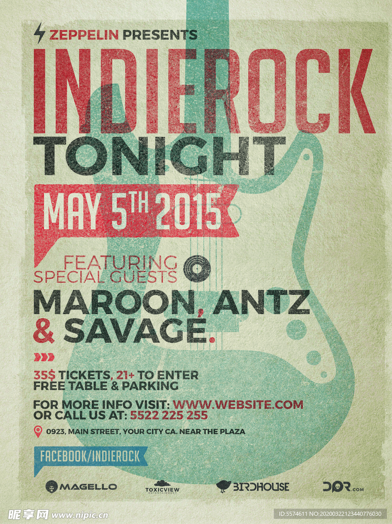 时尚创意英文海报