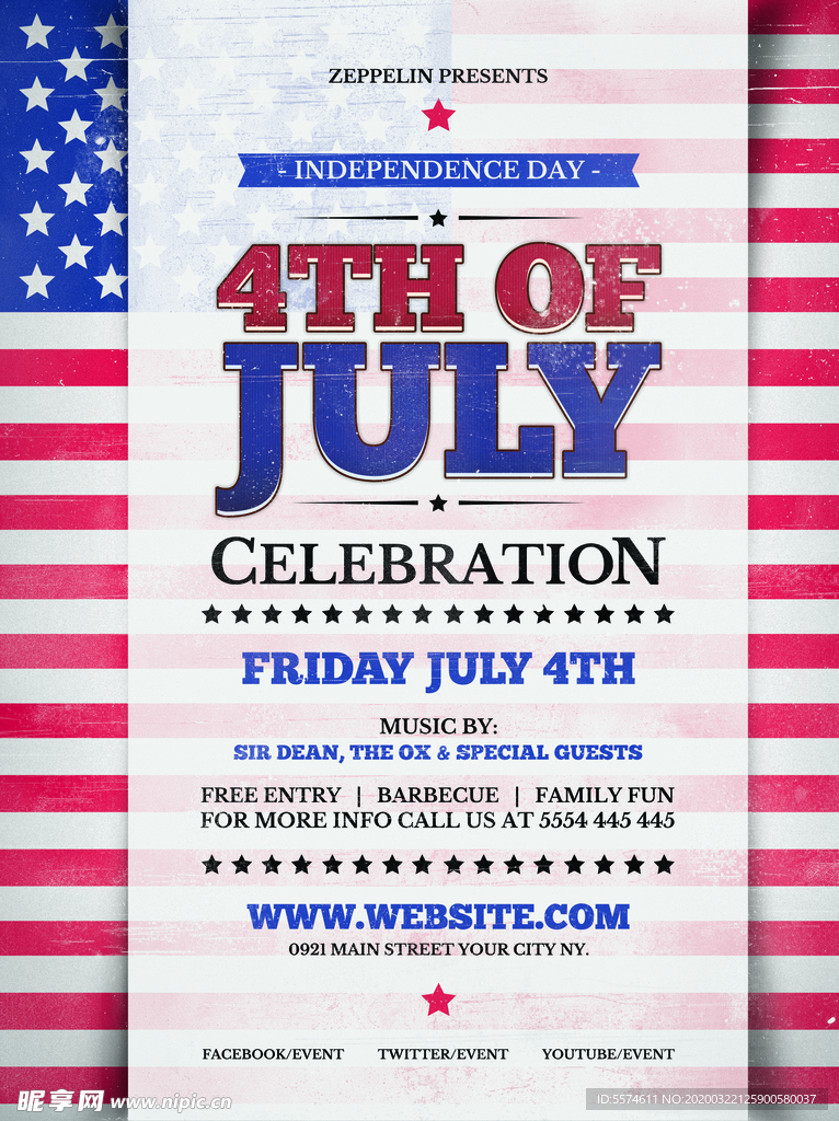 时尚创意英文海报