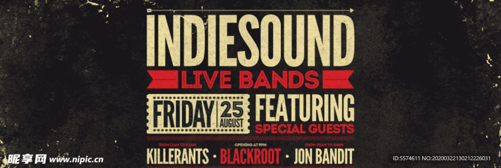 时尚创意英文海报