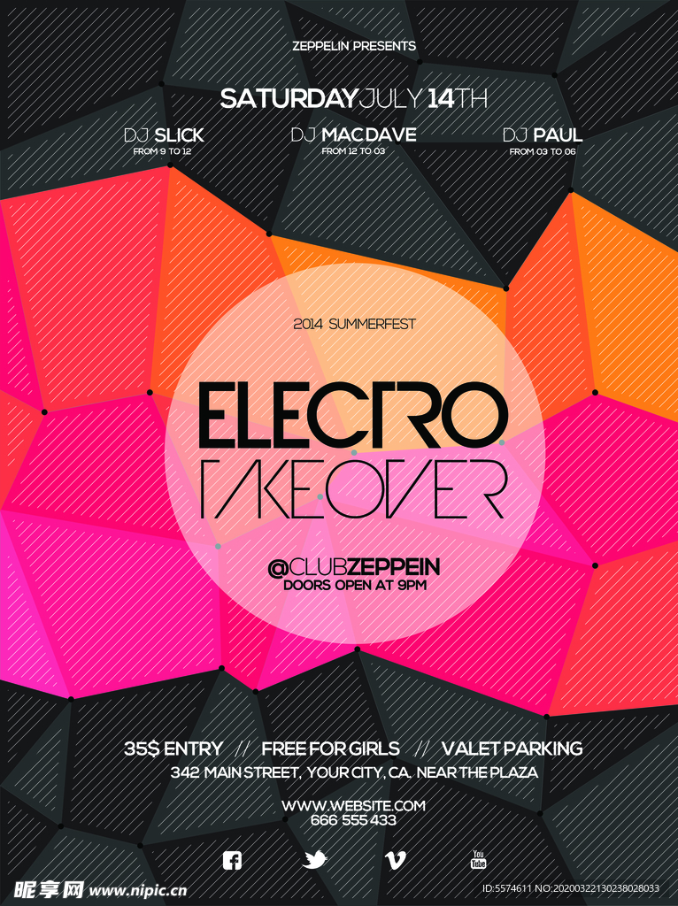 时尚创意英文海报