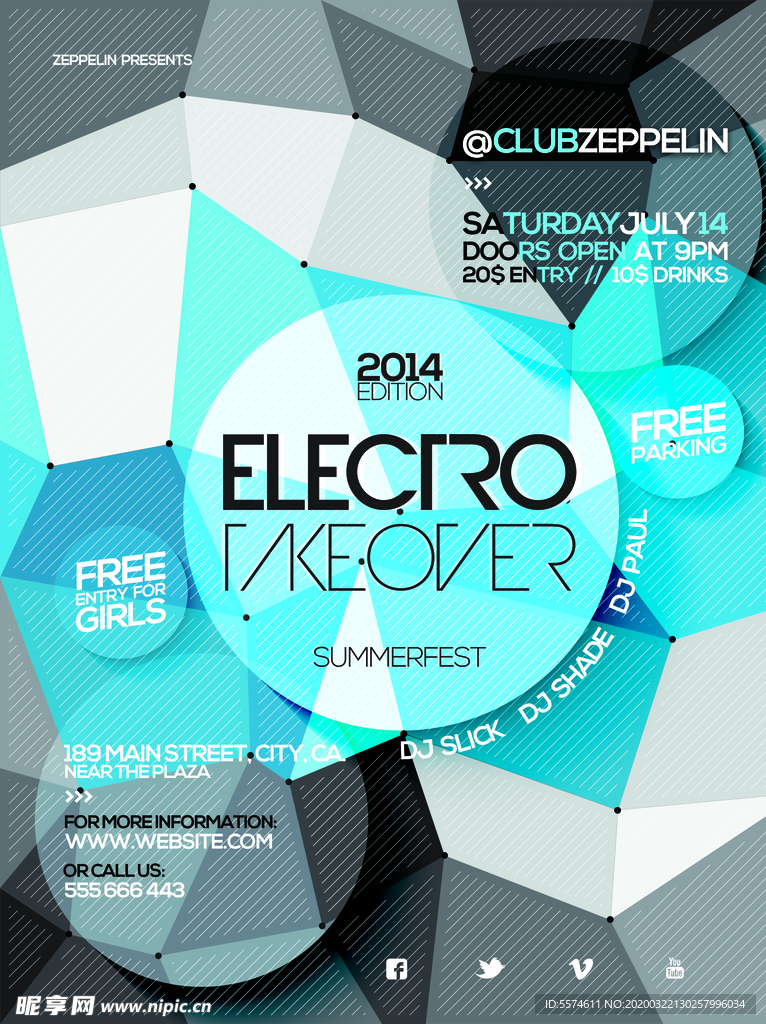 时尚创意英文海报