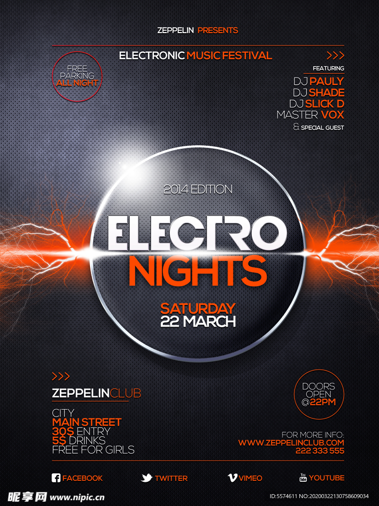 时尚创意英文海报