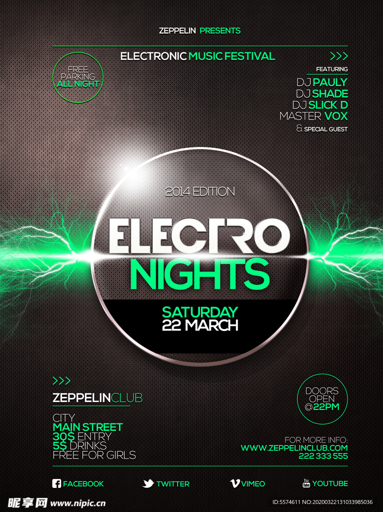 时尚创意英文海报