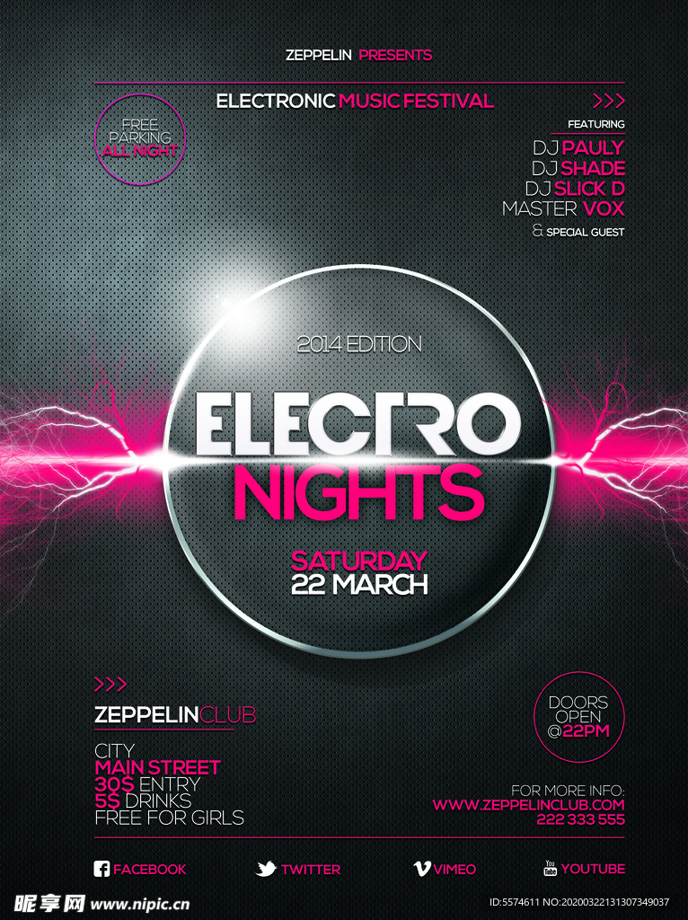 时尚创意英文海报