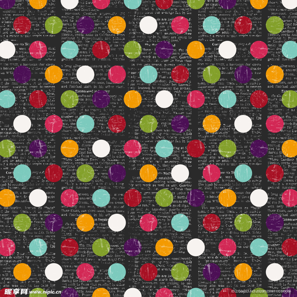 彩色无缝拼接花纹背景