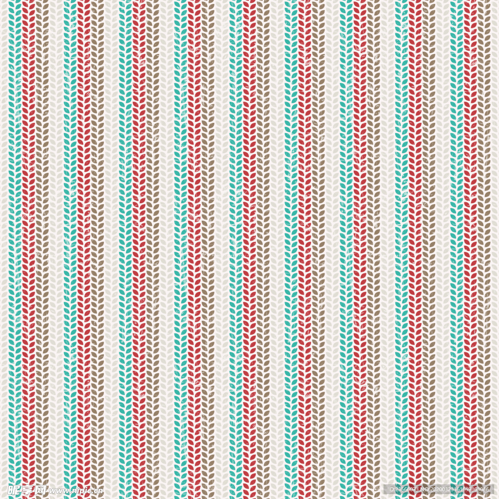 彩色无缝拼接花纹背景