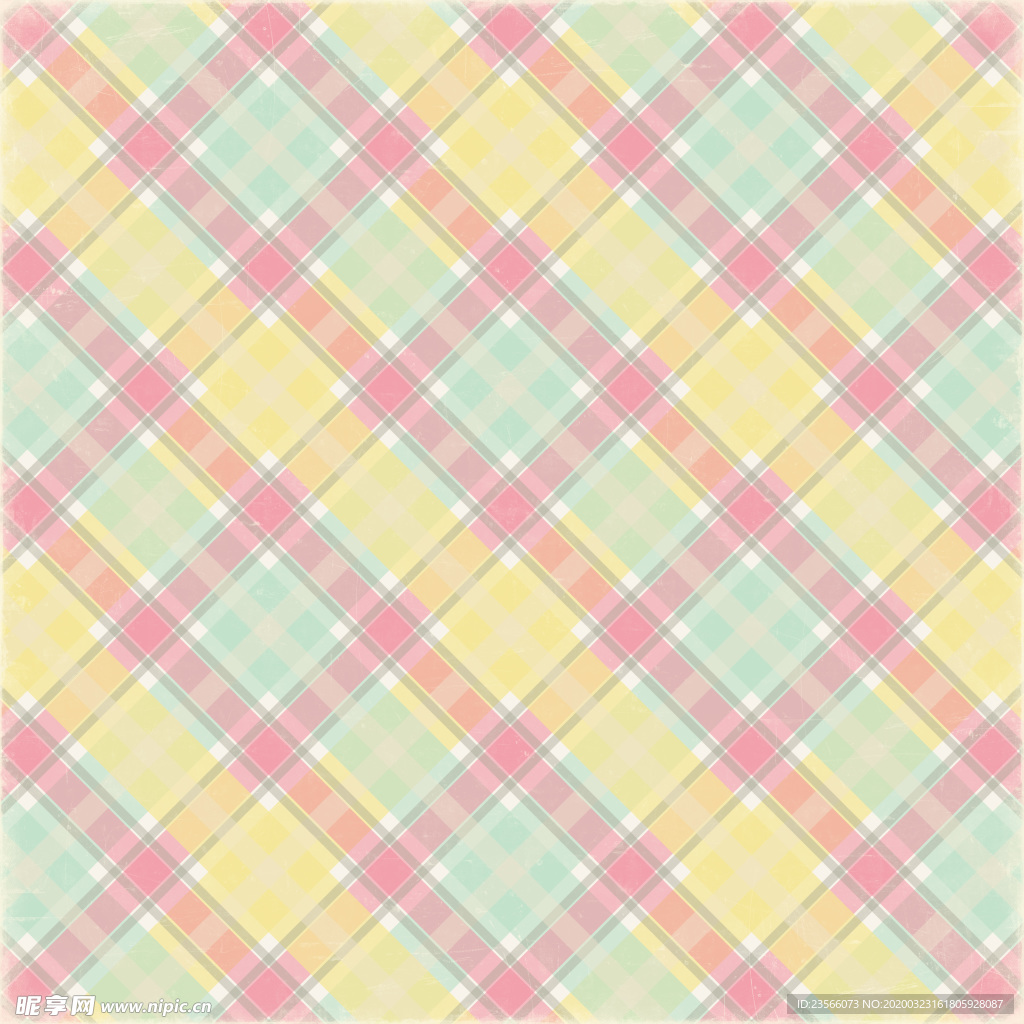 彩色无缝拼接花纹背景