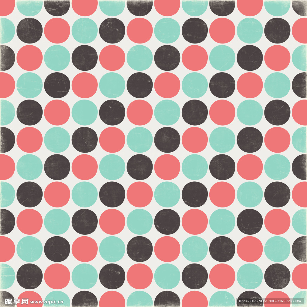 彩色无缝拼接花纹背景