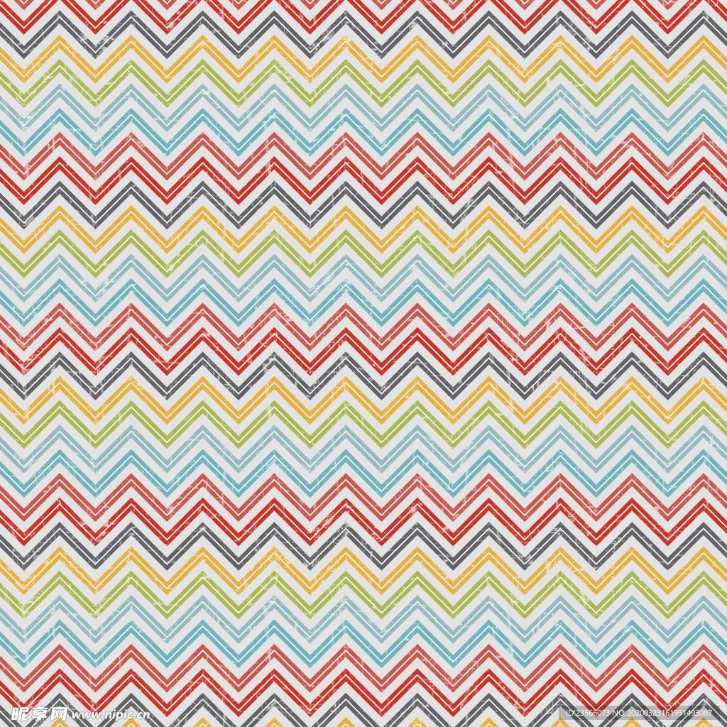 彩色无缝拼接花纹背景