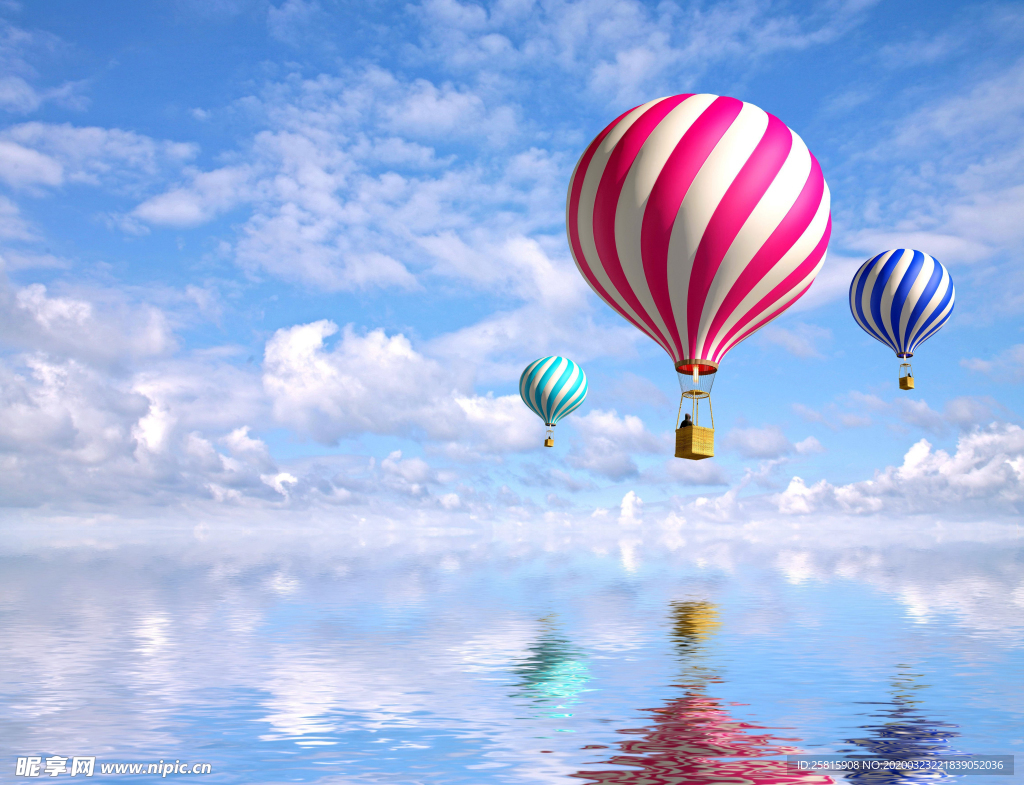 热气球气球图片