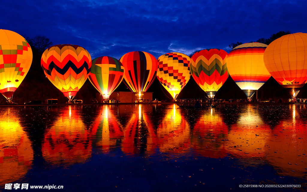 热气球气球图片