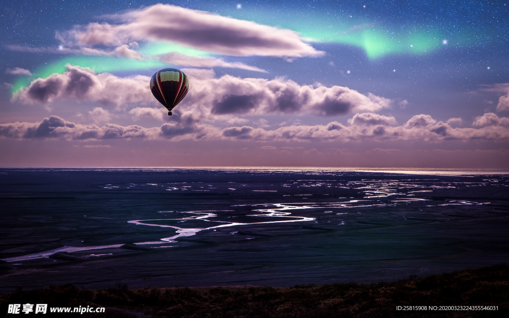 热气球气球图片