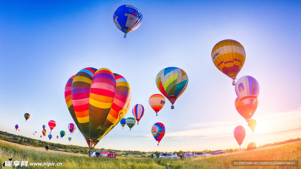 热气球气球图片