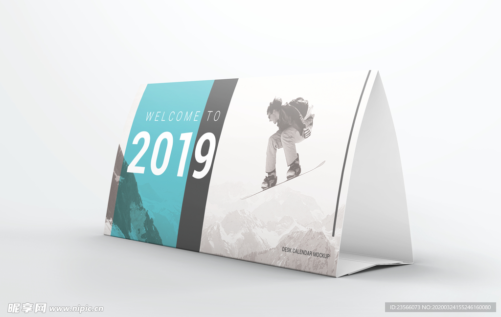 日历台历展示效果图样机