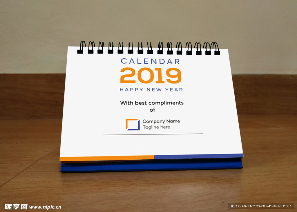 日历台历展示效果图样机