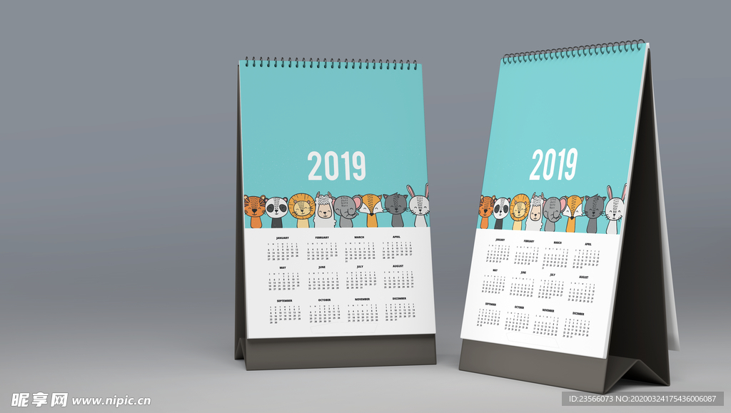 日历台历展示效果图样机