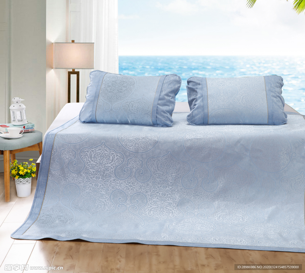 凉席 冰丝席 床 家居生活