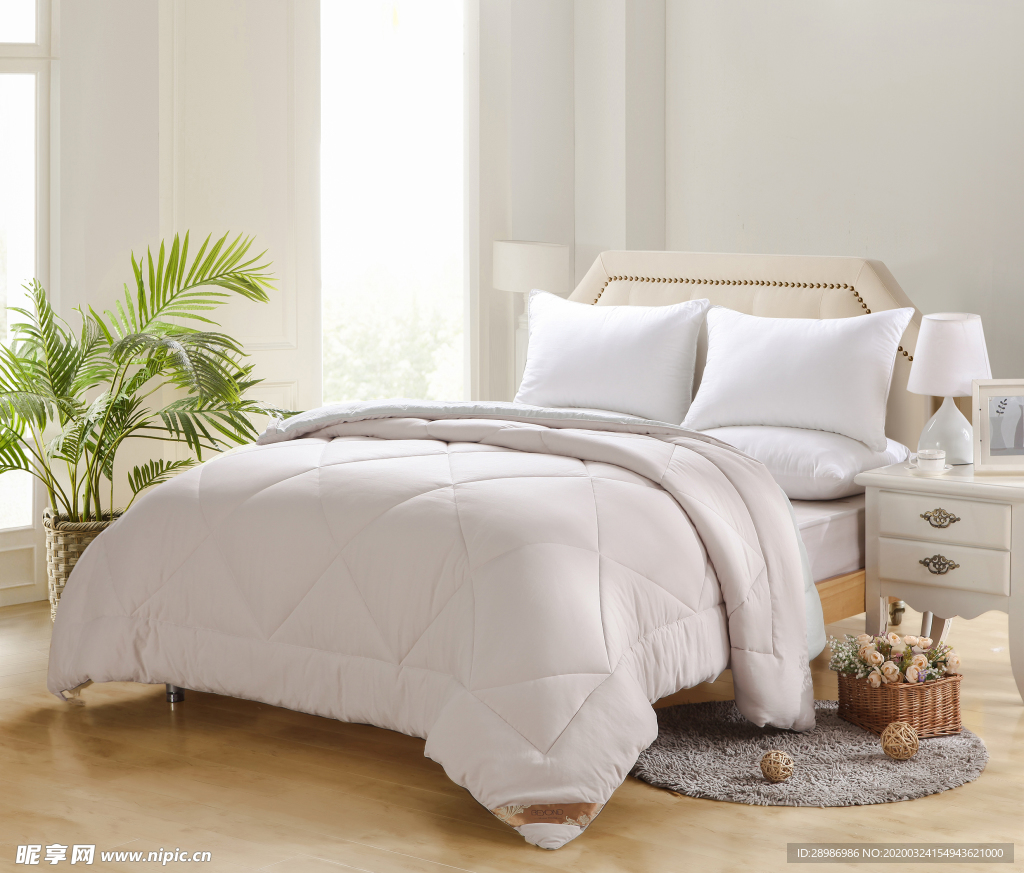 家纺 四件套 印花 被子 床单