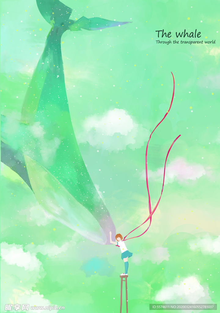 鲸鱼插画