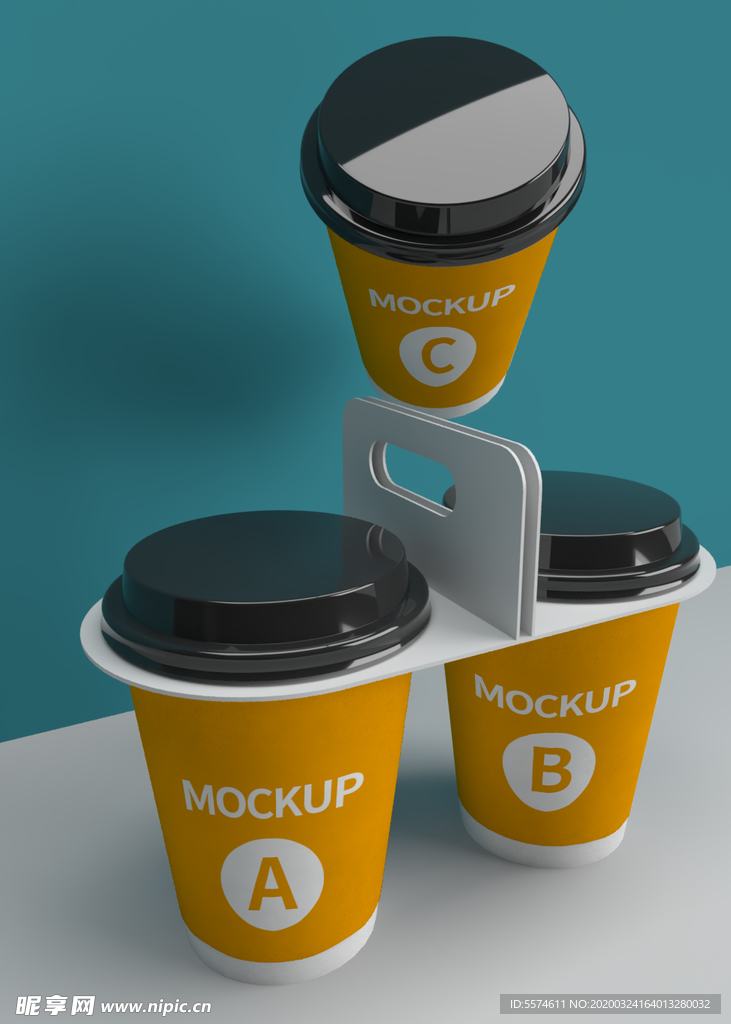 咖啡杯外带样机